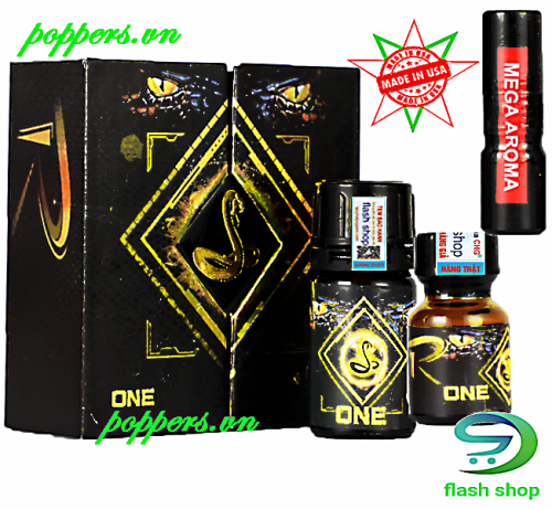 POPPERS ONE VÀNG 50 ML KÈM ÔNG HÍT 